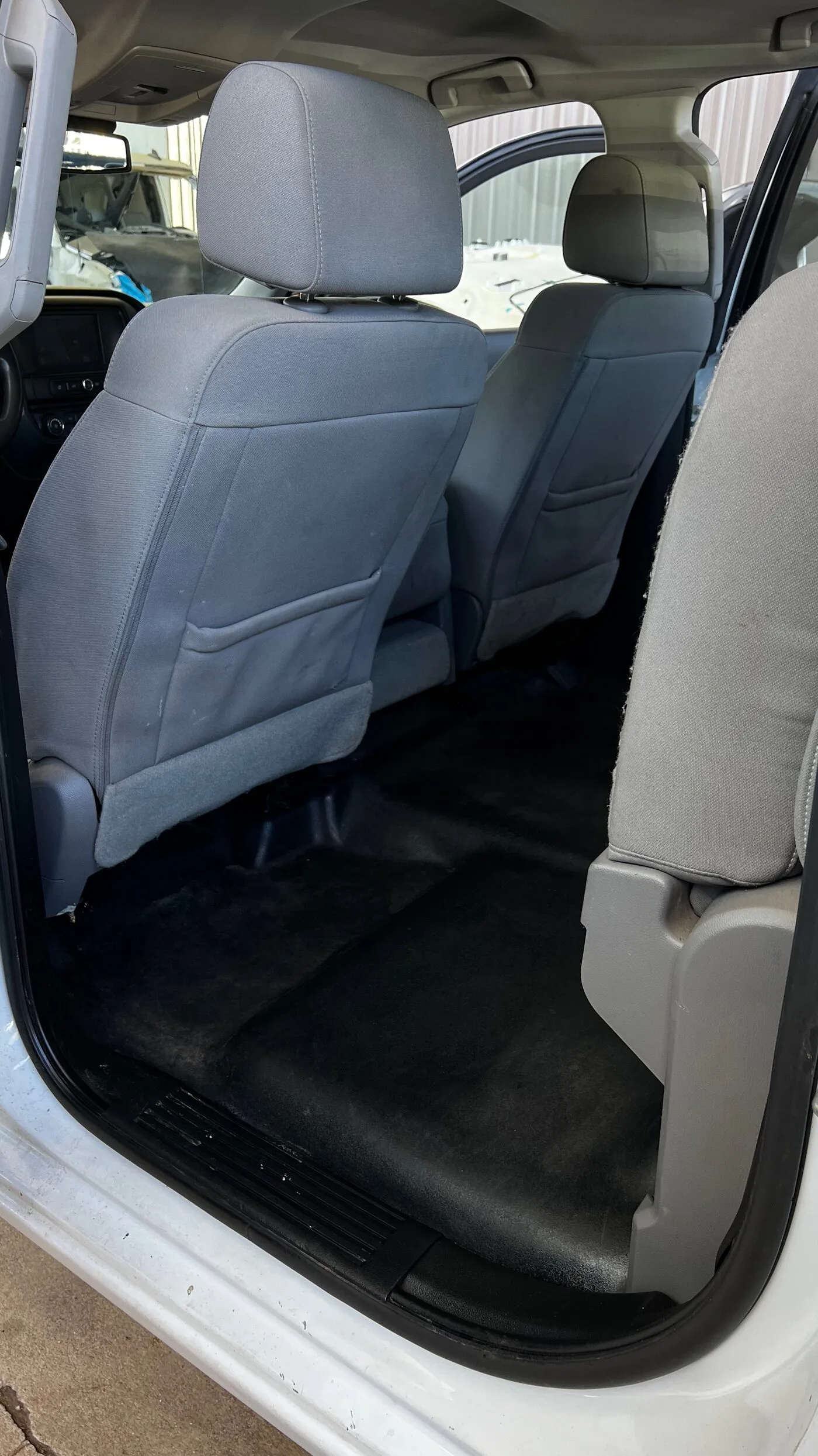 Cargo area cleaned