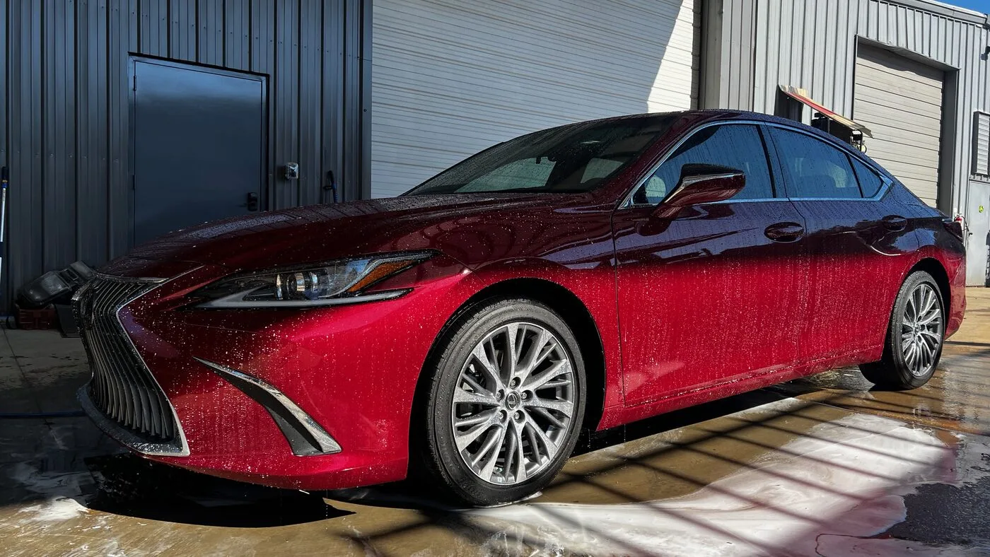 Lexus — paint defects before correction