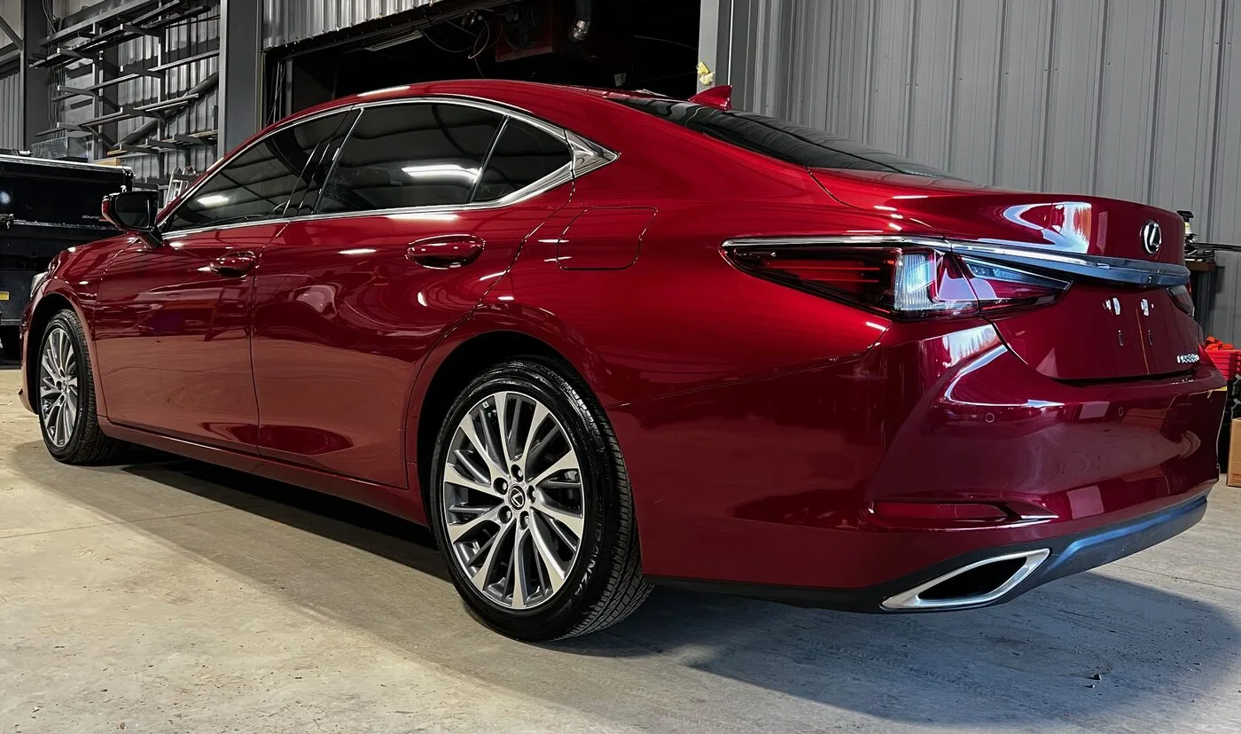 Flawless mirror finish — complete