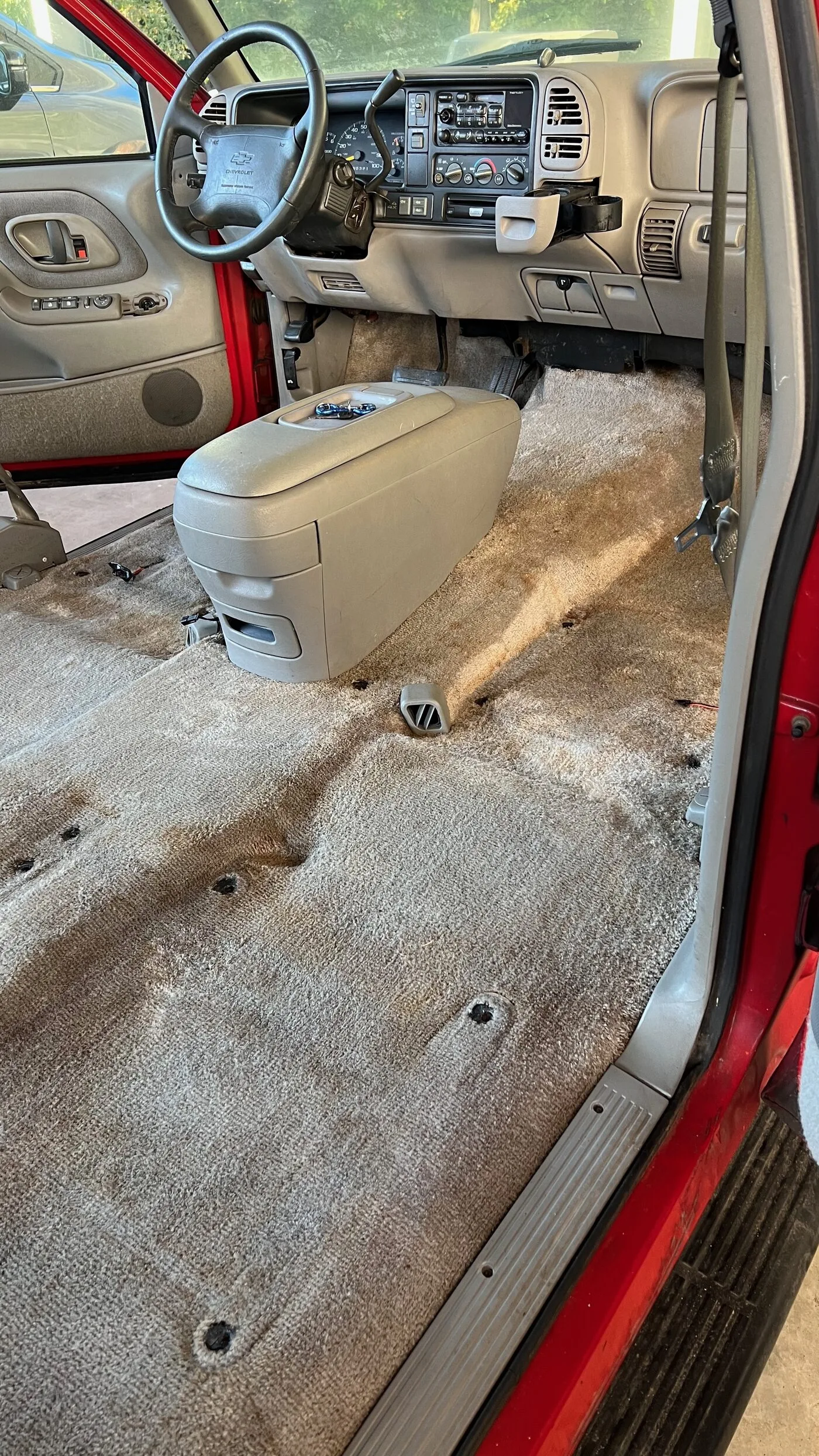 Interior fully cleaned